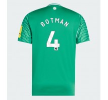 Newcastle United Sven Botman #4 Koszulka Wyjazdowa 2025-26 Krótki Rękaw